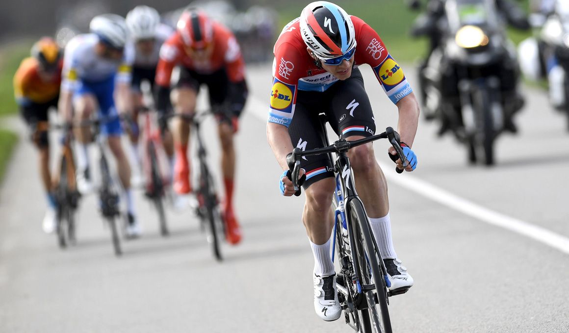 Bob Jungels: "Sería bueno correr la Lieja-Bastoña-Lieja en otoño, tendría un encanto adicional"