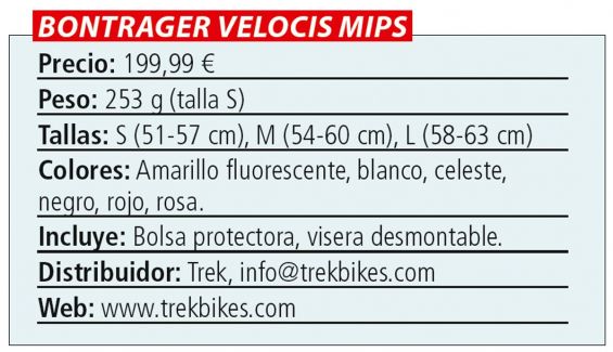 bontrager velocis mips ficha tecnica bontrager velocis mips ficha tecnica