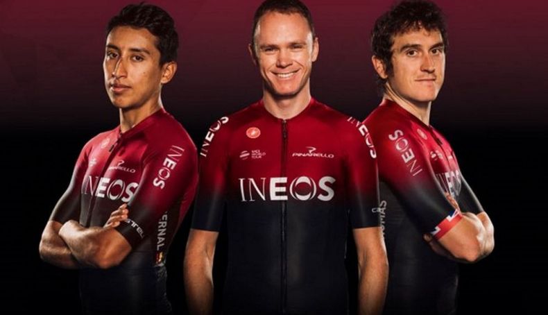 Froome, Bernal y Thomas Froome, Bernal y Thomas