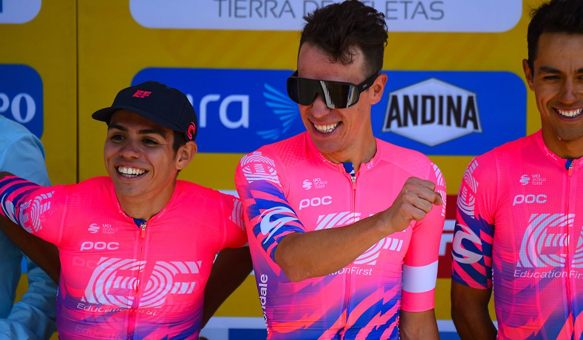 Higuita y Urán liderarán al EF Pro Cycling en el Tour