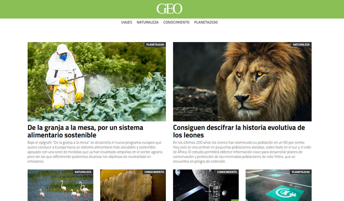 Motorpress Ibérica lanza la nueva web de GEO