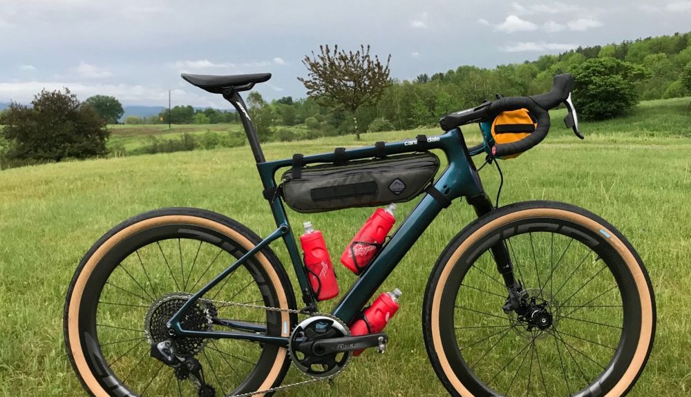 La Cannondale Topstone carbon Lefty de Ted King