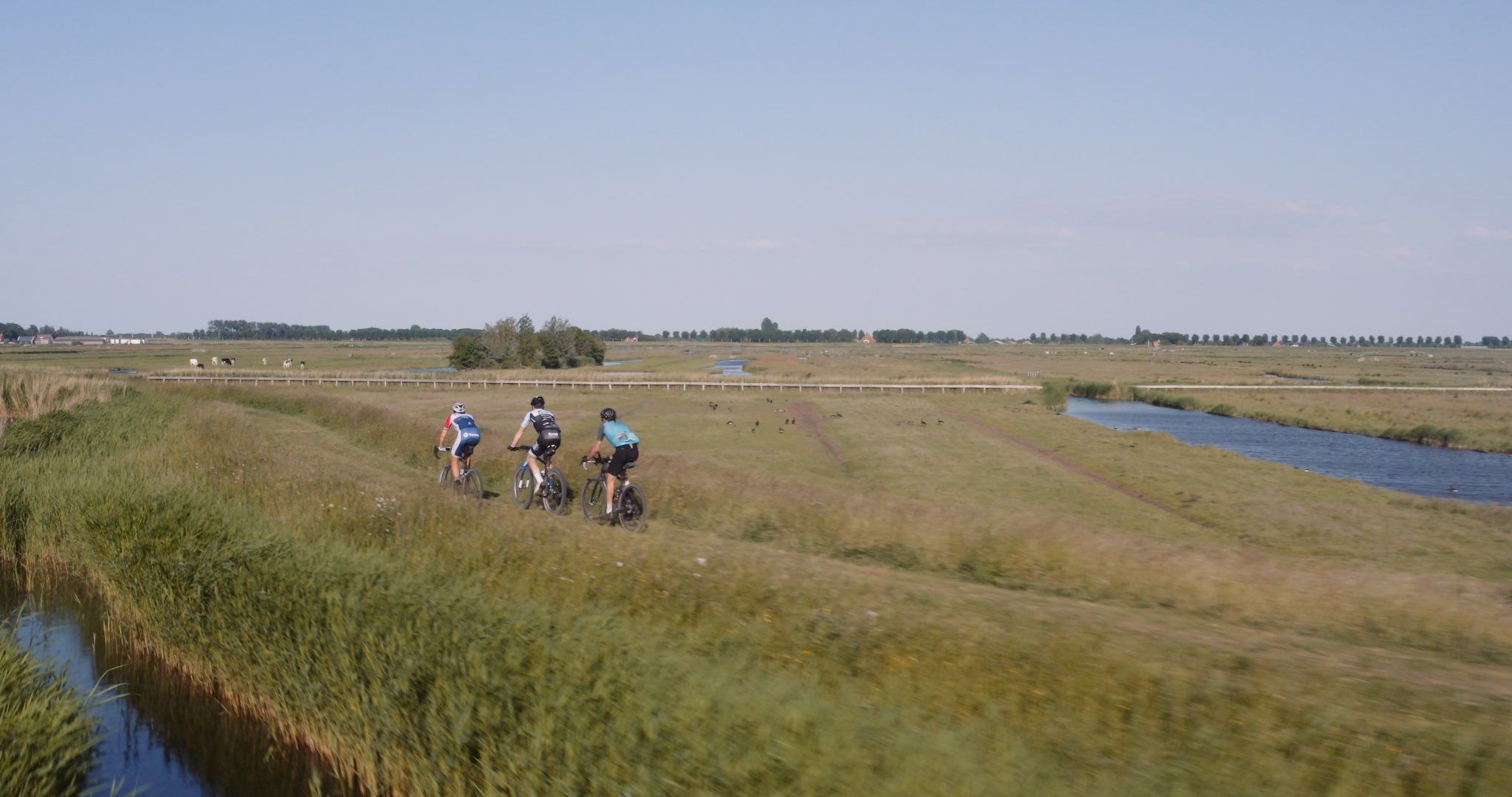 Los profesionales de carretera se enganchan al gravel