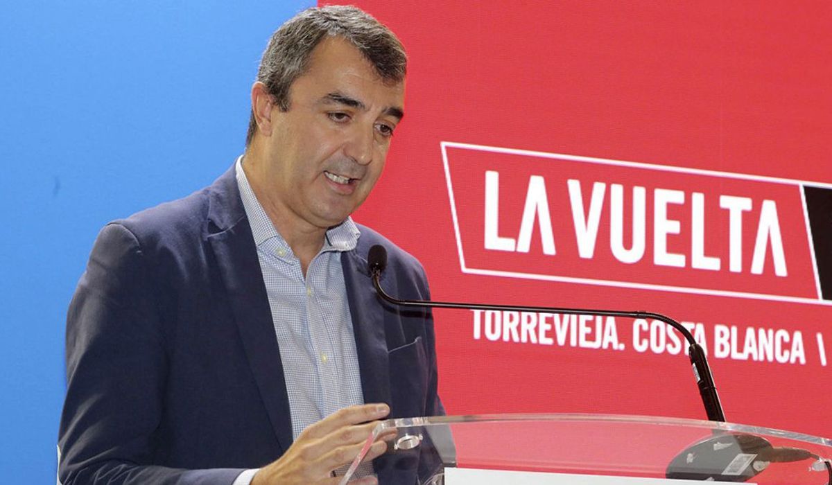 Javier Guillén, director de La Vuelta, en una imagen de archivo. Foto: Photo Gomez Sport.