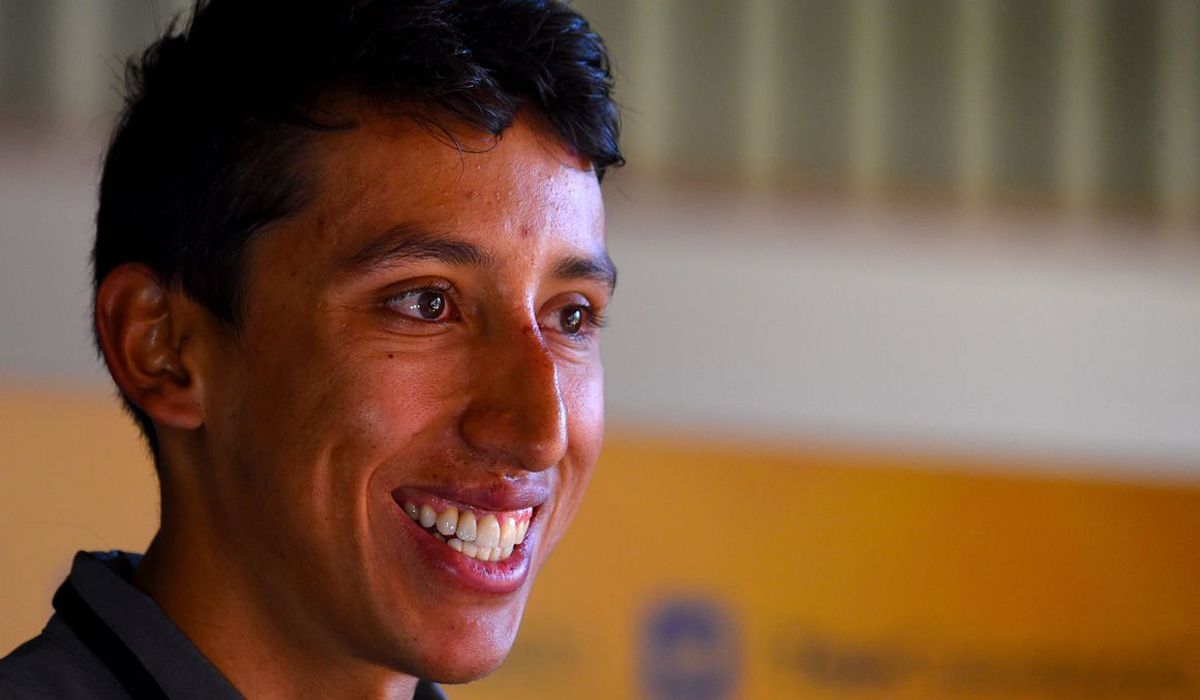 Egan Bernal, en una imagen de archivo. 
