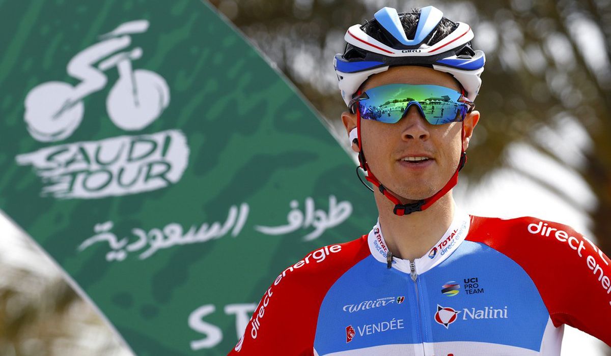 Terpstra, consciente y fuera de peligro tras sufrir un grave accidente mientras entrenaba. Foto: Bettini Photo