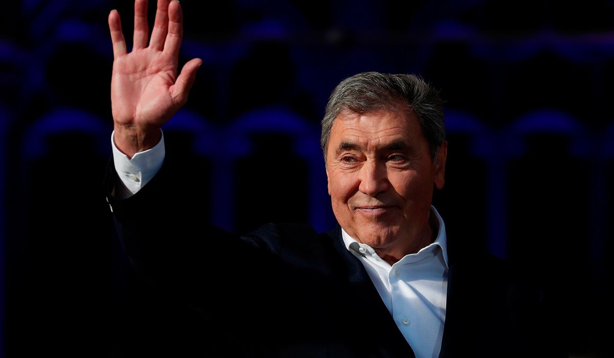 Merckx celebra sus 75 años confinado y ve a Valverde favorito para el Mundial. Foto archivo: Guillaume Horcajuelo (EFE)