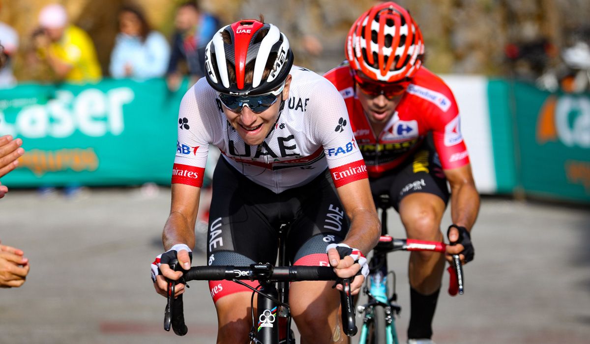 Pogacar y Roglic, en la última Vuelta a España