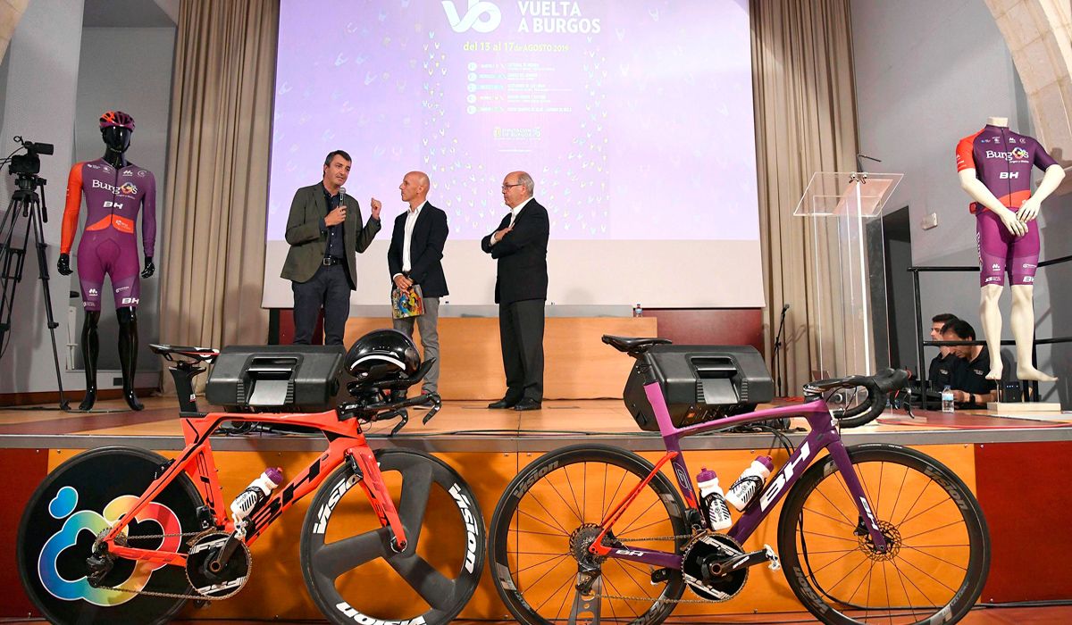 Imagen de la presentación de la Vuelta a Burgos 2019. Foto: Santi Otero (EFE)