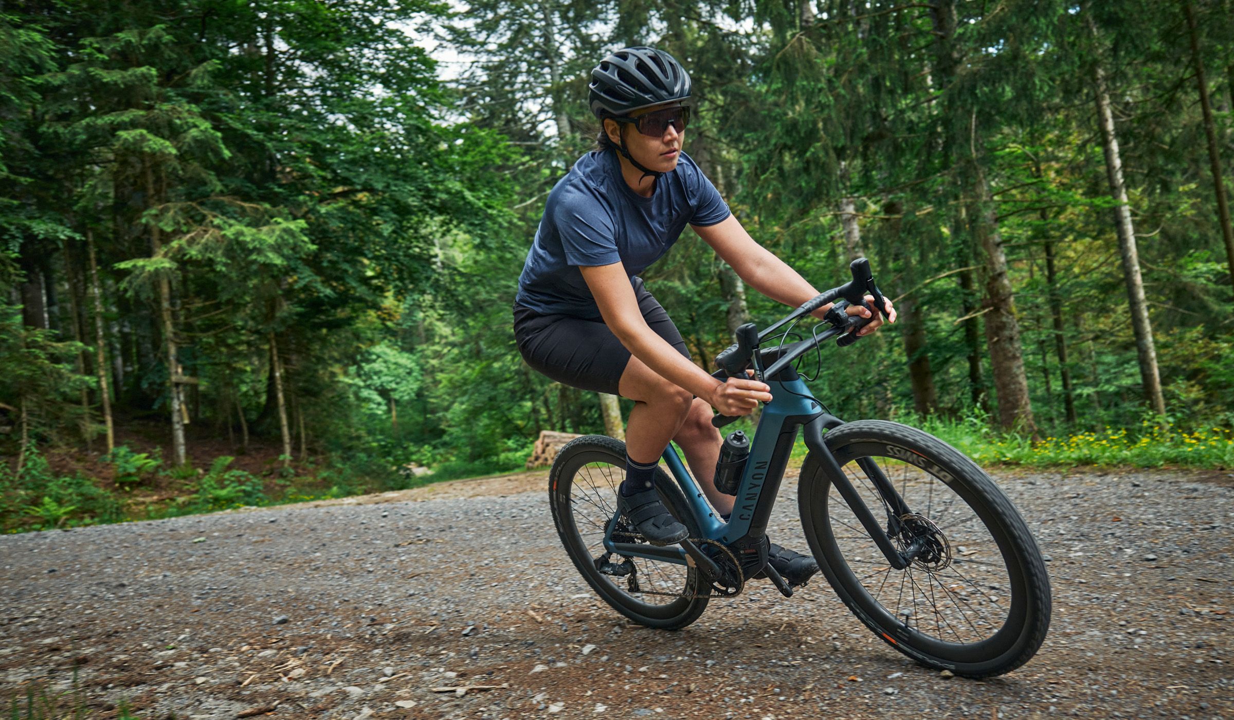 Canyon lanza su e-bike para gravel Grail:ON