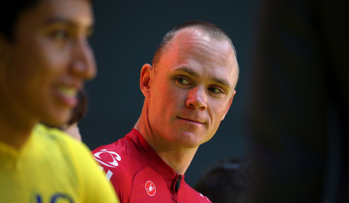 Egan Bernal y Chris Froome