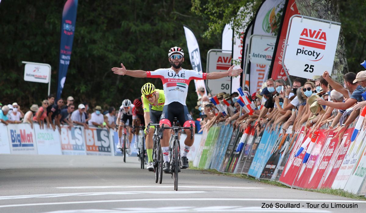 Tour du Limousin: Fernando Gaviria se regala una victoria; el suizo Suter líder