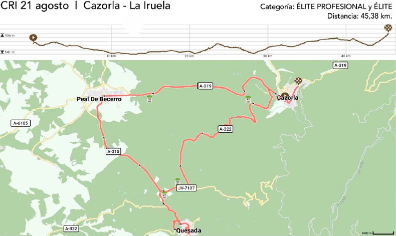 recorrido crono campeonato españa recorrido crono campeonato españa