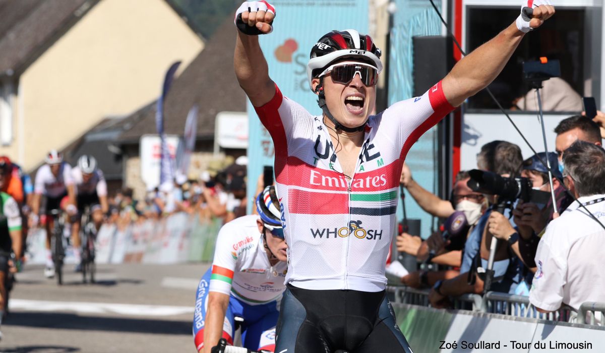 Philipsen se impone en la 3ª etapa del Tour du Limousin y Wackermann recupera el liderato