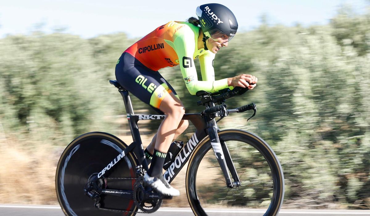 Mavi García, campeona de España contrarreloj