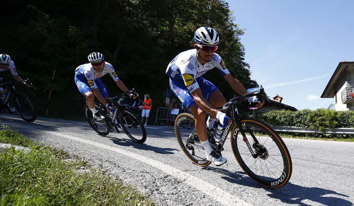 Julian Alaphilippe, referencia del Deceuninck-Quick Step para el Tour. Foto: Bettini Photo