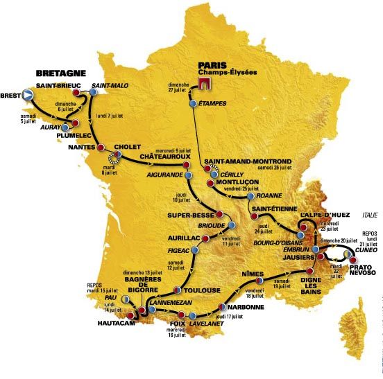 La montaña del Tour