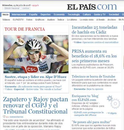 Aquel 23 de julio... por la tarde