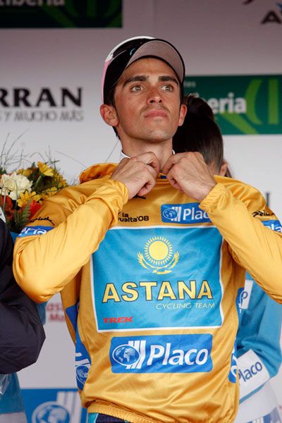la Vuelta 08: 14º etapa: Contador no perdona