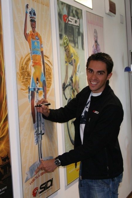 Alberto Contador y Samuel Sánchez, con SIDI hasta 2010