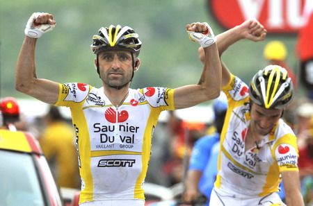 Leonardo Piepoli dio positivo dos veces en el Tour de Francia