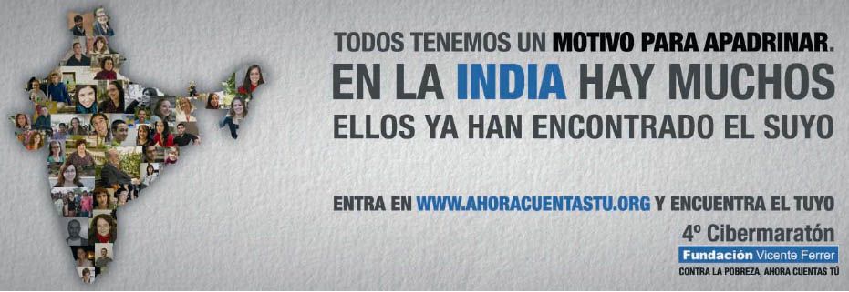 4º Cibermaratón de la Fundación Vicente Ferrer 