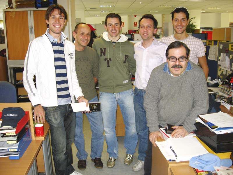 Martín Velasco y Carrasco nos visitan Martín Velasco y Carrasco nos visitan