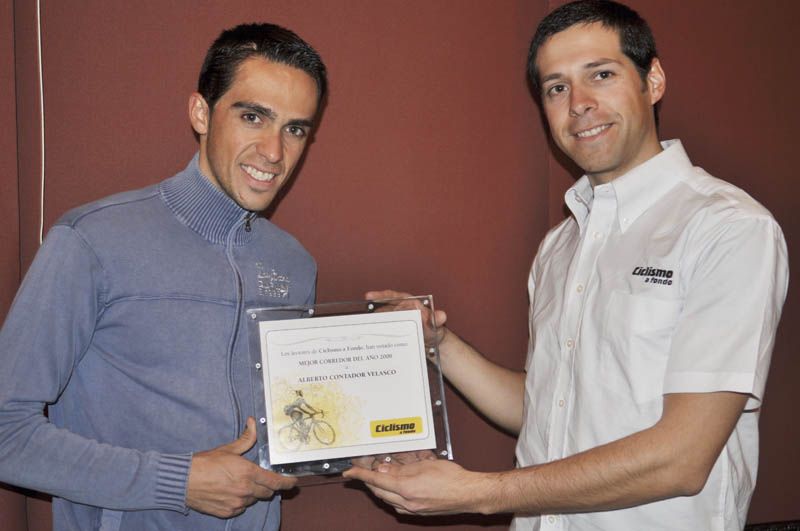 Contador, "El mejor ciclista del Año"