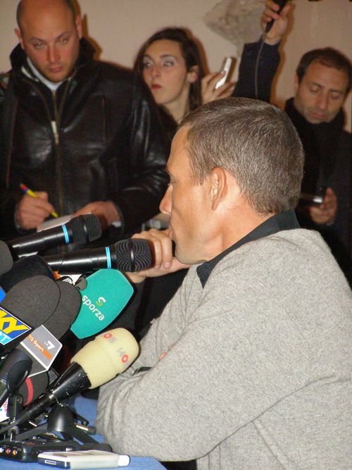 Lance Armstrong, el hombre que paralizó Milán