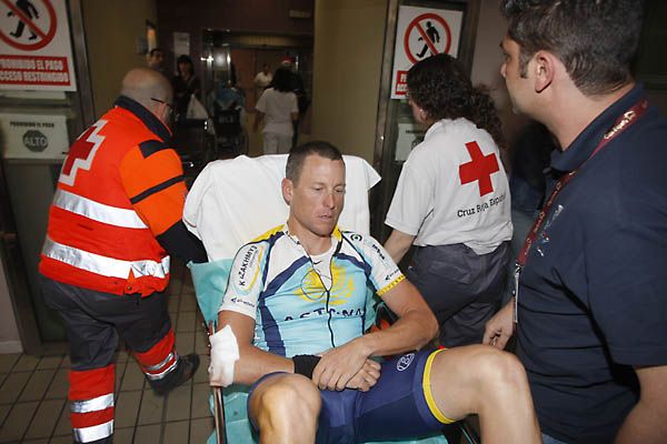 Así se marchó Lance Armstrong de Castilla y León Así se marchó Lance Armstrong de Castilla y León