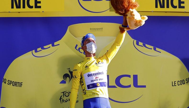 Alaphilippe, de nuevo en amarillo Alaphilippe, de nuevo en amarillo
