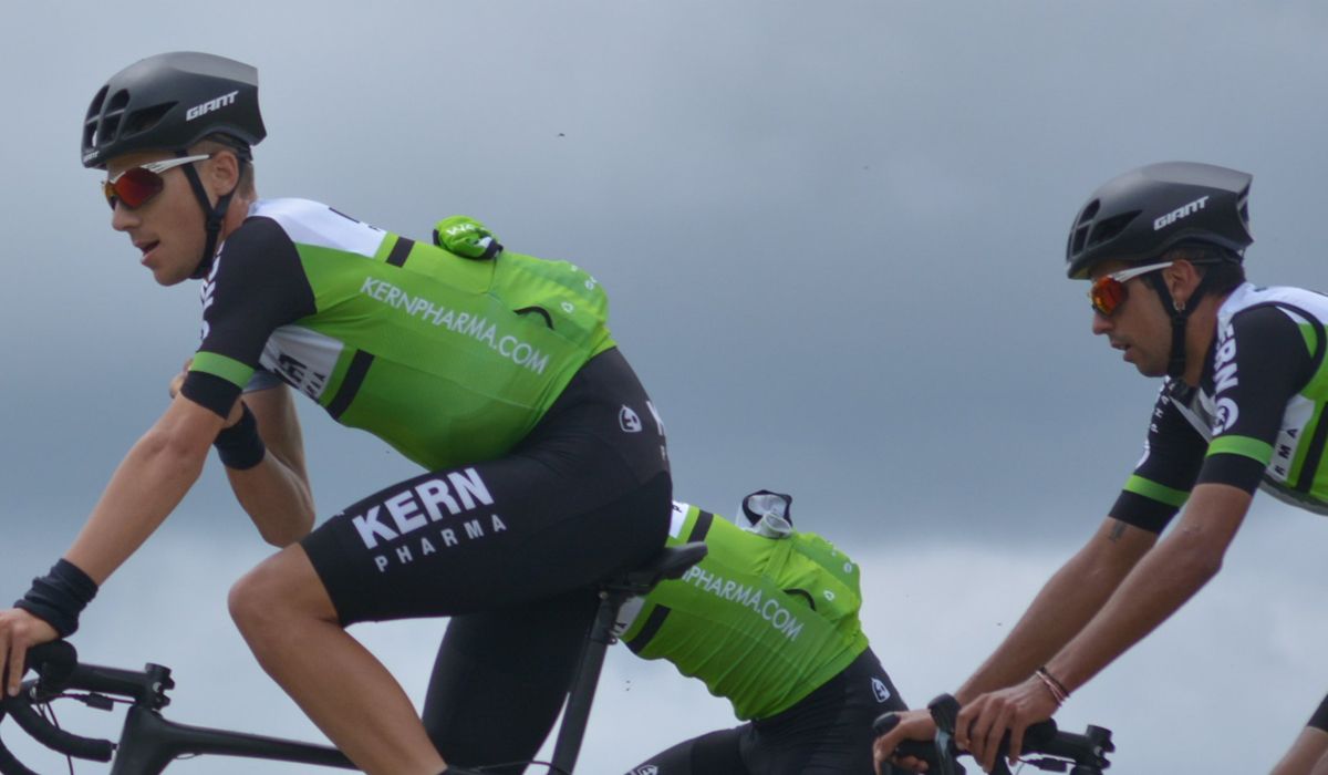 Jaime Castrillo y Martí Márquez (Equipo Kern Pharma) rozaron la victoria en la 2ª etapa del Tour de Serbia 
