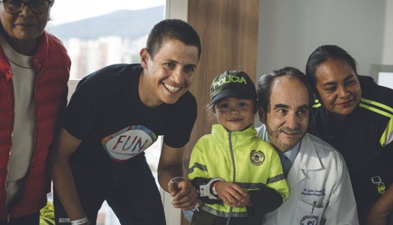 Esteban Chaves, volcado con los niños a través de su fundación Esteban Chaves, volcado con los niños a través de su fundación