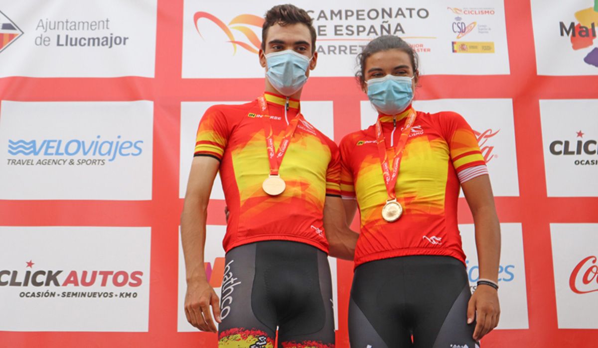 Juan Ayuso y Eva Anguela
