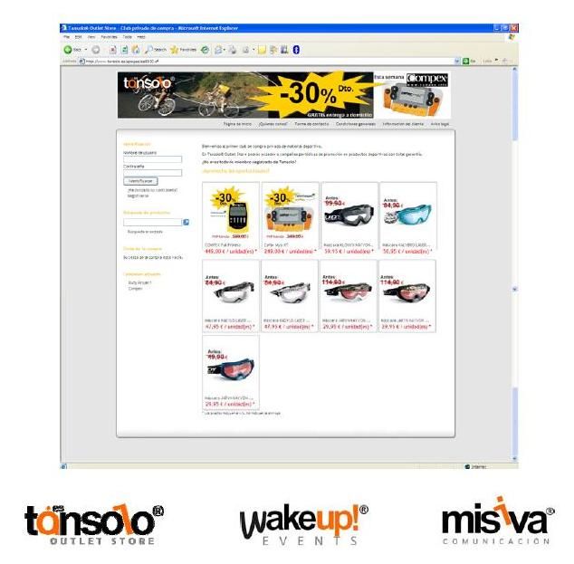 Tansolo® Outlet Store, como patrocinador de la Clásica Cicloturista Lagos de Covadonga