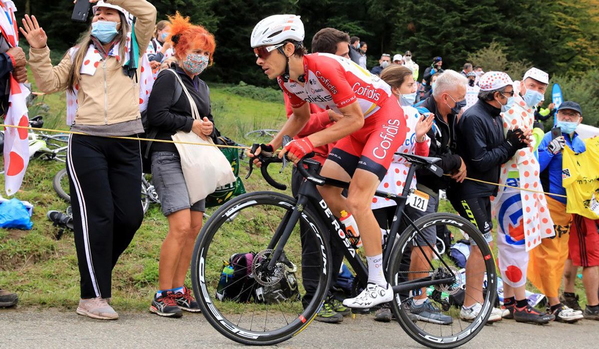 Guillaume Martin, en una imagen del Tour 2020
