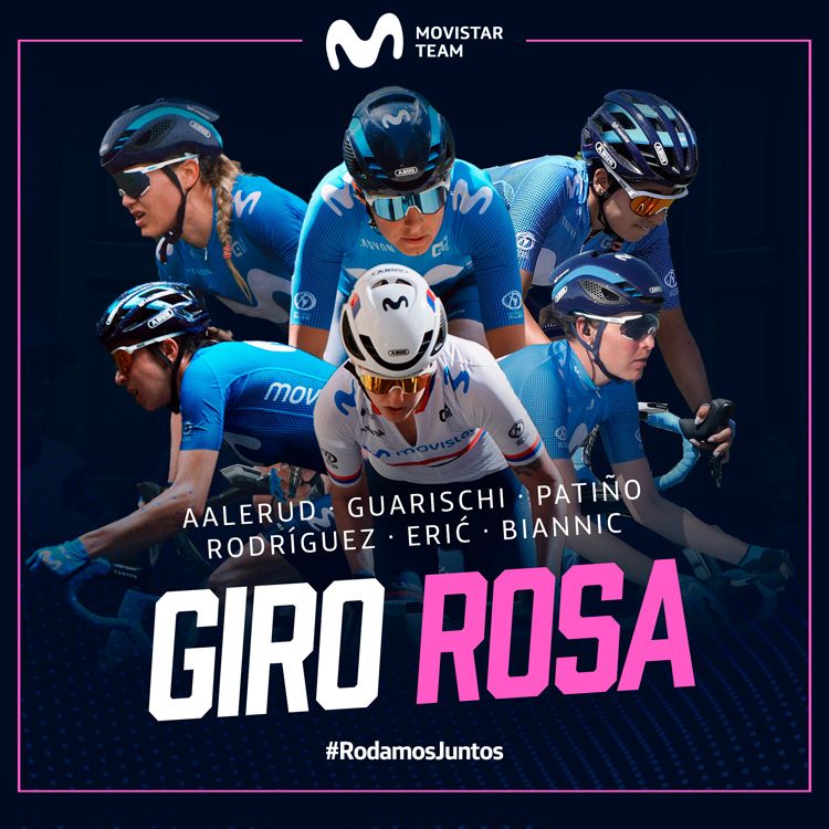 movistar giro rosa equipo movistar giro rosa equipo
