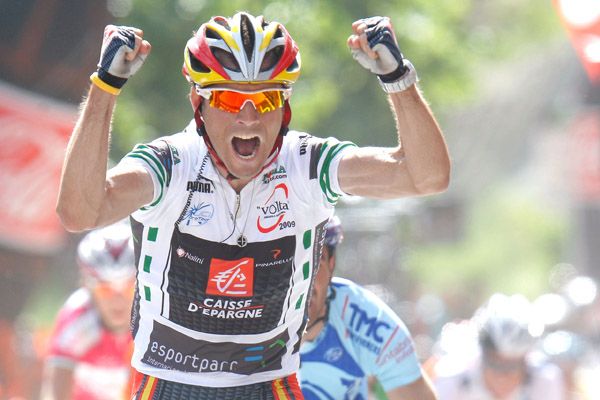 Volta a Catalunya. 3º etapa. Alejandro Valverde, más líder