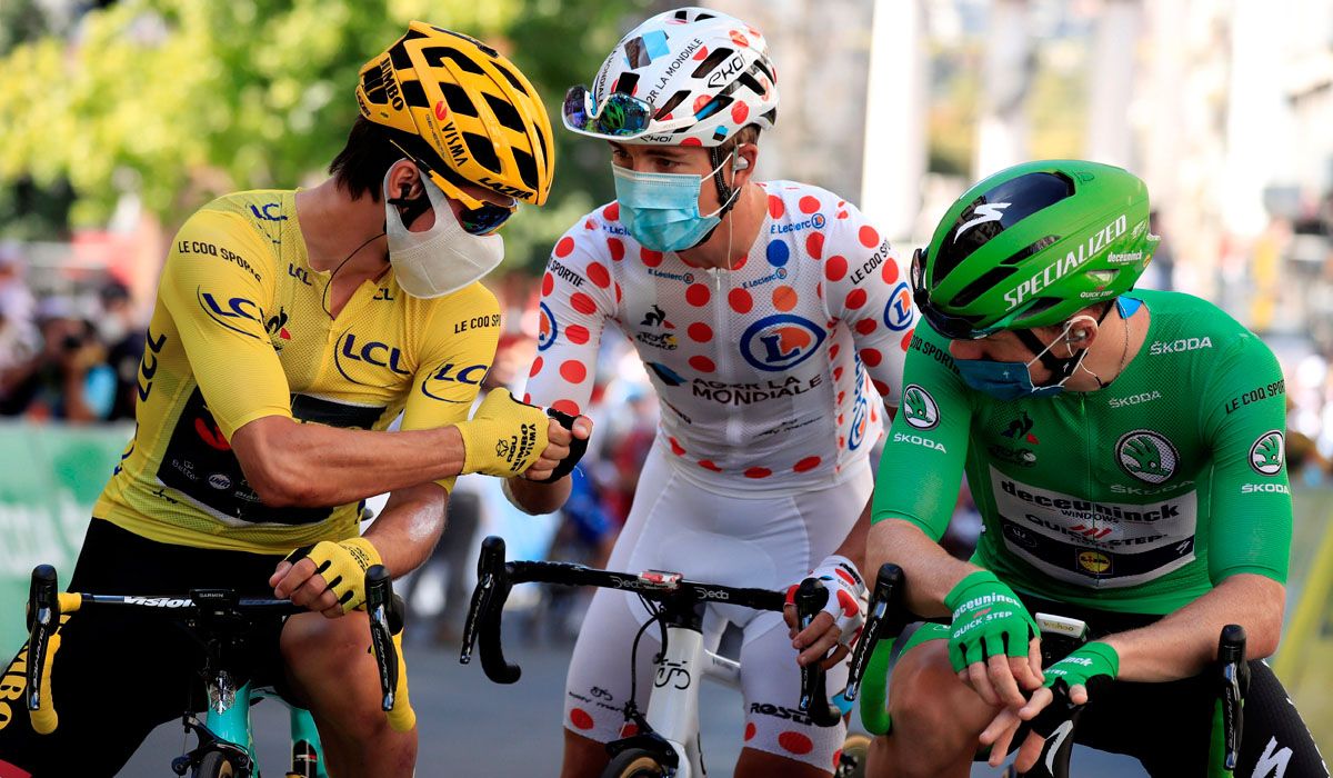 Roglic, Cosnefroy y Bennett