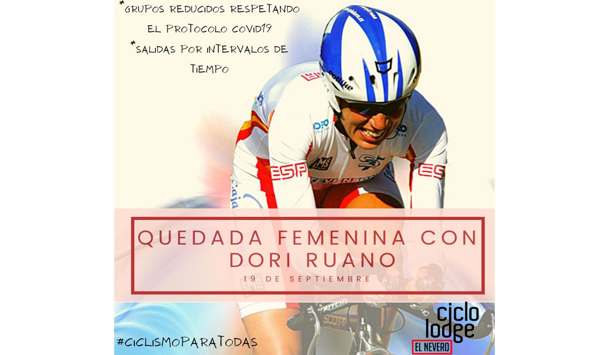 Quedada con la campeona del mundo Dori Ruano