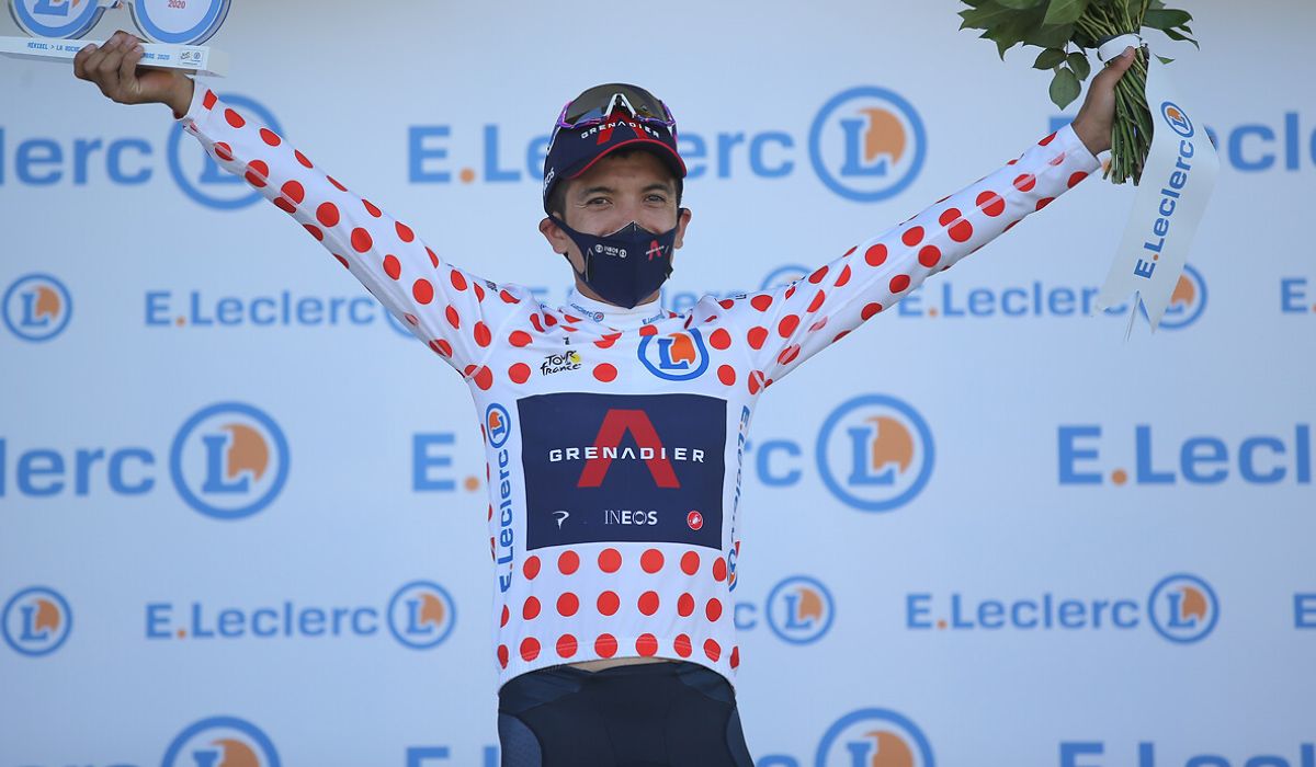 Richard Carapaz, nuevo líder de la montaña del Tour 