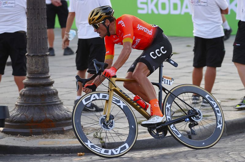 Van Avermaet, protagonista de la última fuga del Tour Van Avermaet, protagonista de la última fuga del Tour