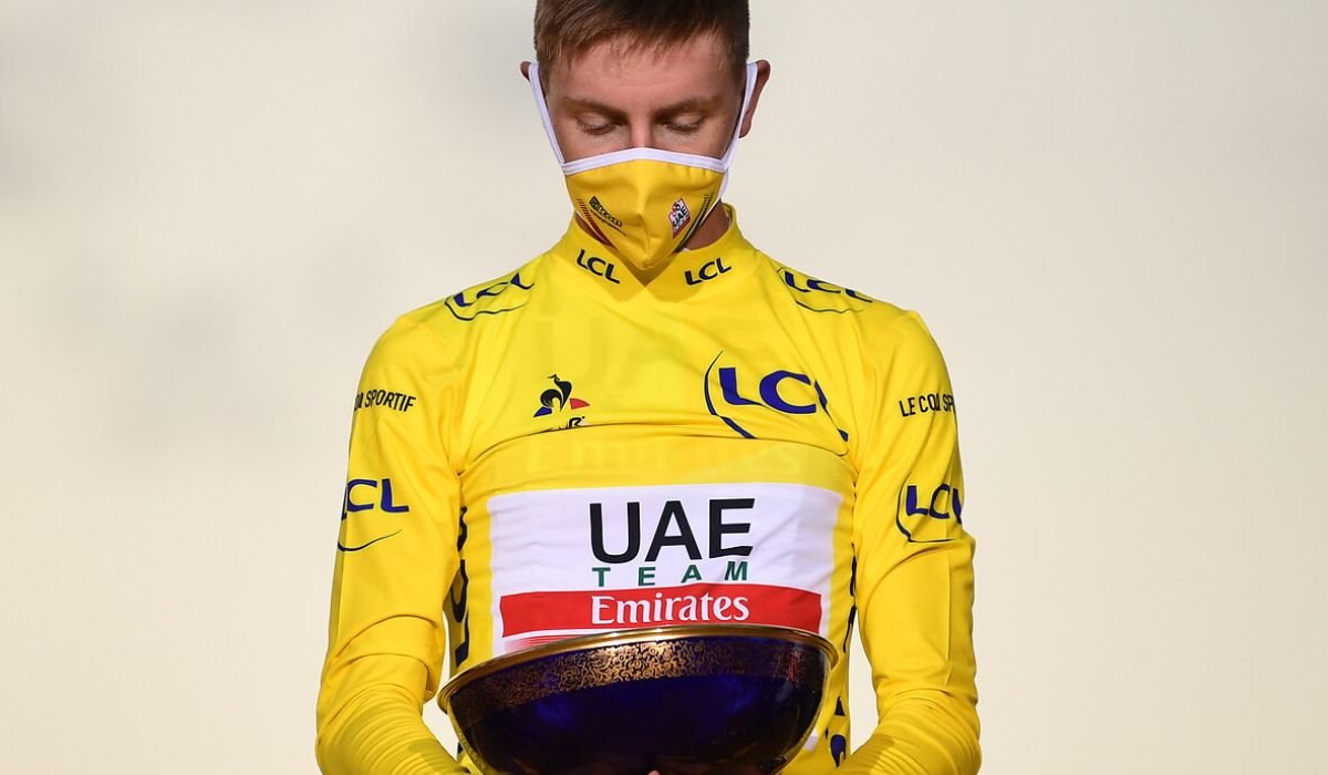 Tadej Pogacar, ganador del Tour de Francia 2020