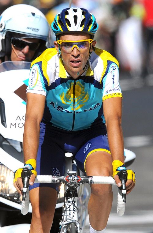 Contador: "El recorrido no es propicio para los ataques" Contador: "El recorrido no es propicio para los ataques"
