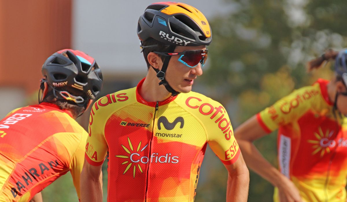 Pello Bilbao, representante español en el Mundial CRI de Imola. Foto: RFEC