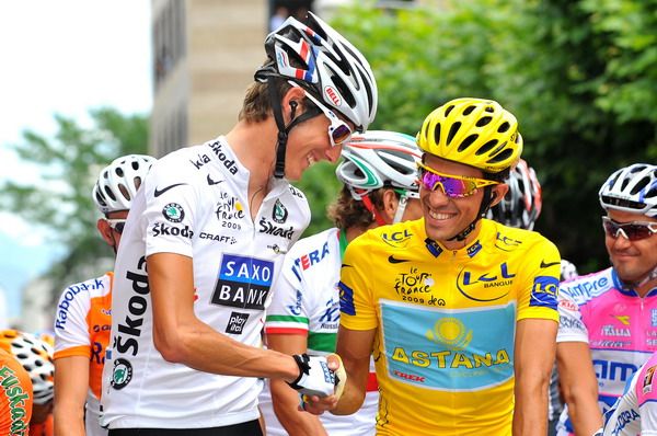 Contador: "Ha sido una pena lo de Kloden"