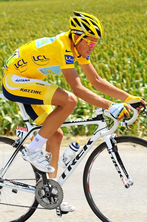 Contador: "He corrido dos Tours, en la bici y en el hotel"
