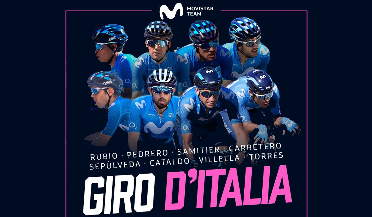 Movistar Team anuncia su equipo para el Giro de Italia