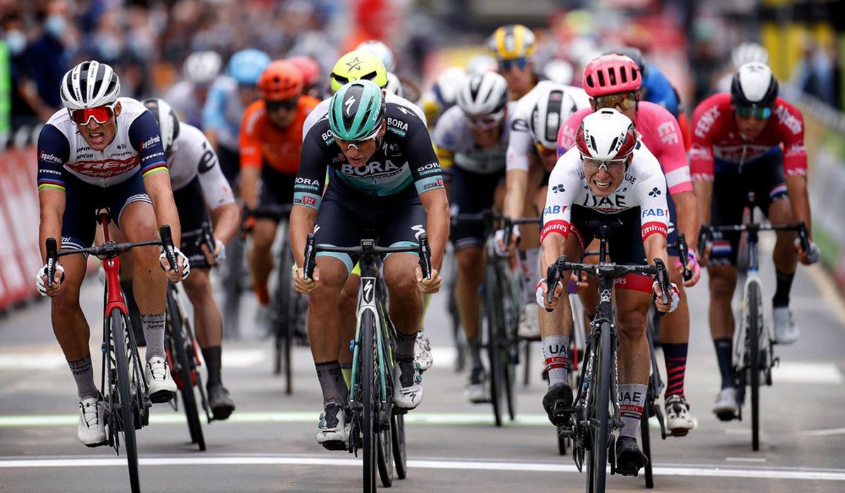 Jasper Philipsen, primer líder del BinckBank Tour