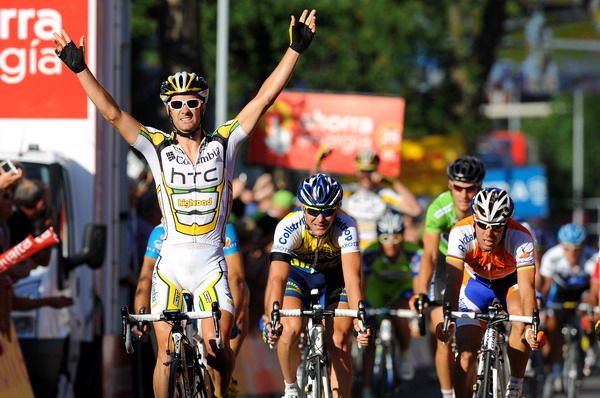 la Vuelta: 4ª etapa: Greg Henderson, en medio del caos